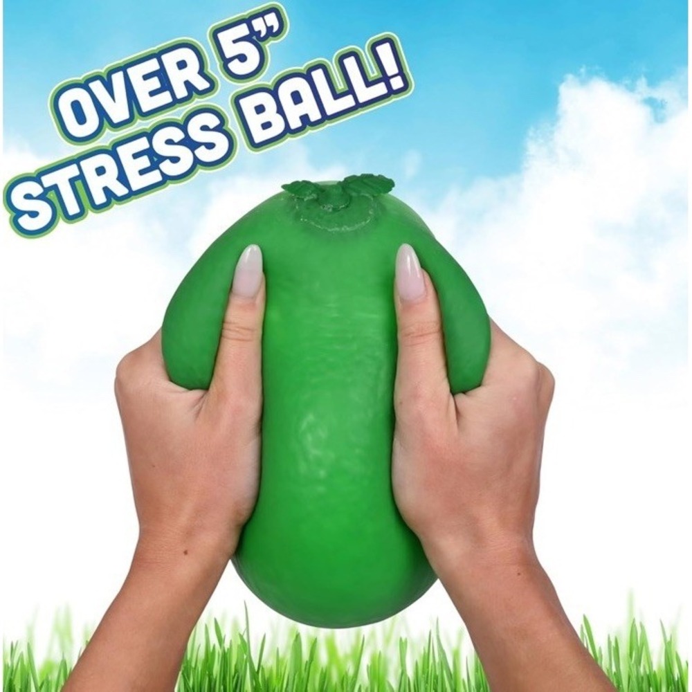 Toymendous Squish Lime Jumbo 16in Viral Squishy Toy Green Sensory - Picture 4 of 6